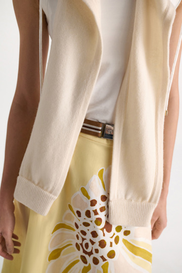 Dorothee Schumacher Styling Piece mit Kapuze camellia white