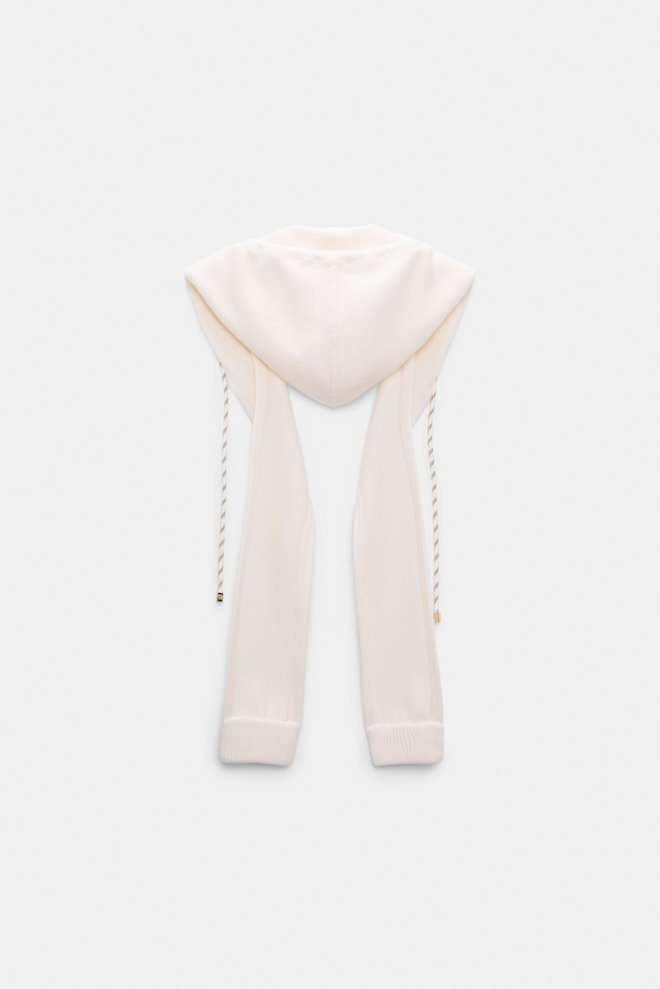 Dorothee Schumacher Hood accessory camellia white