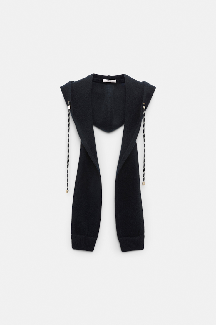 Dorothee Schumacher Hood accessory dark navy