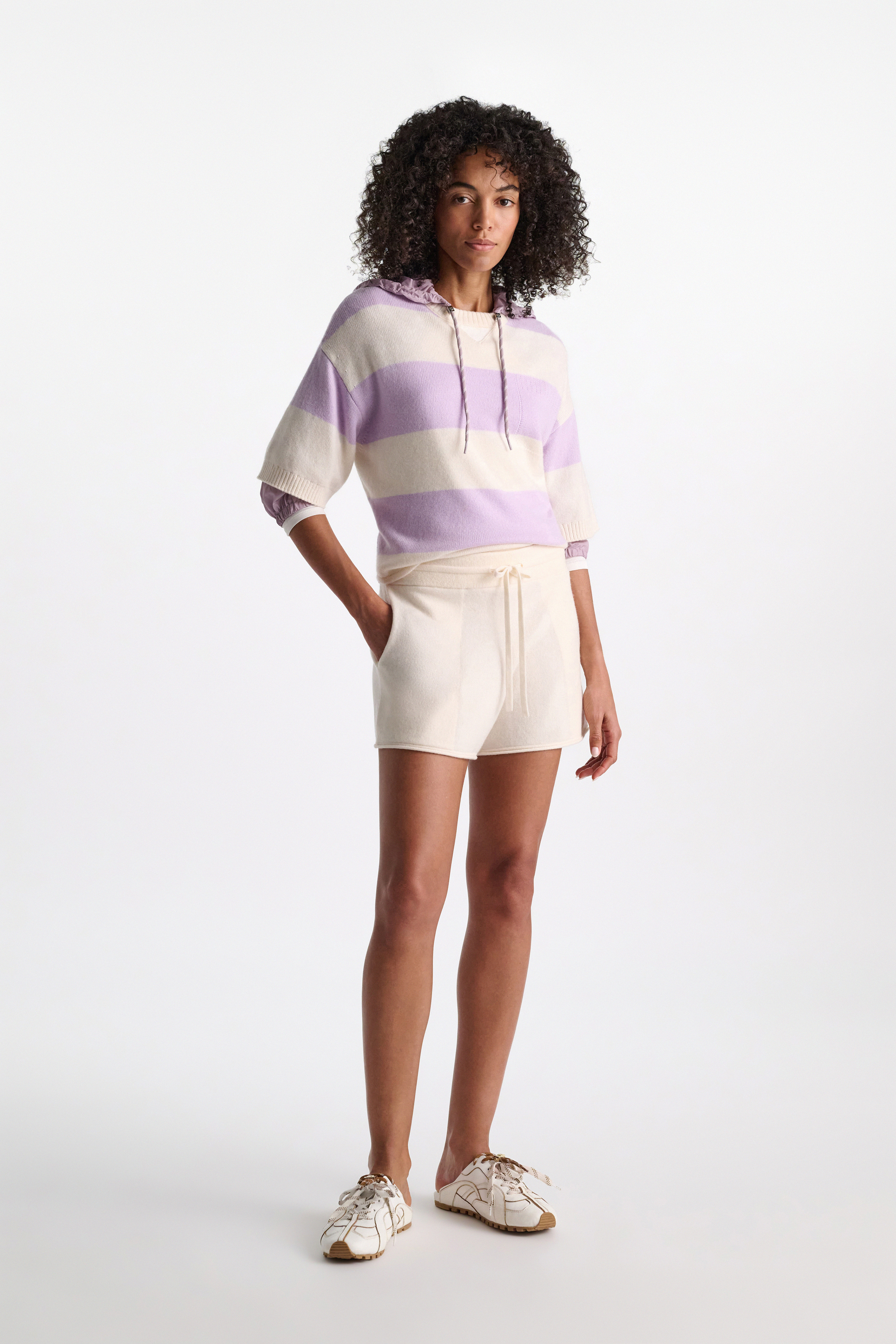 Dorothee Schumacher Merino-cashmere striped knit