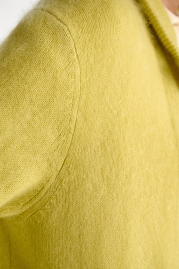 Dorothee Schumacher Bomberjacke aus Merino und Kaschmir goldfinch