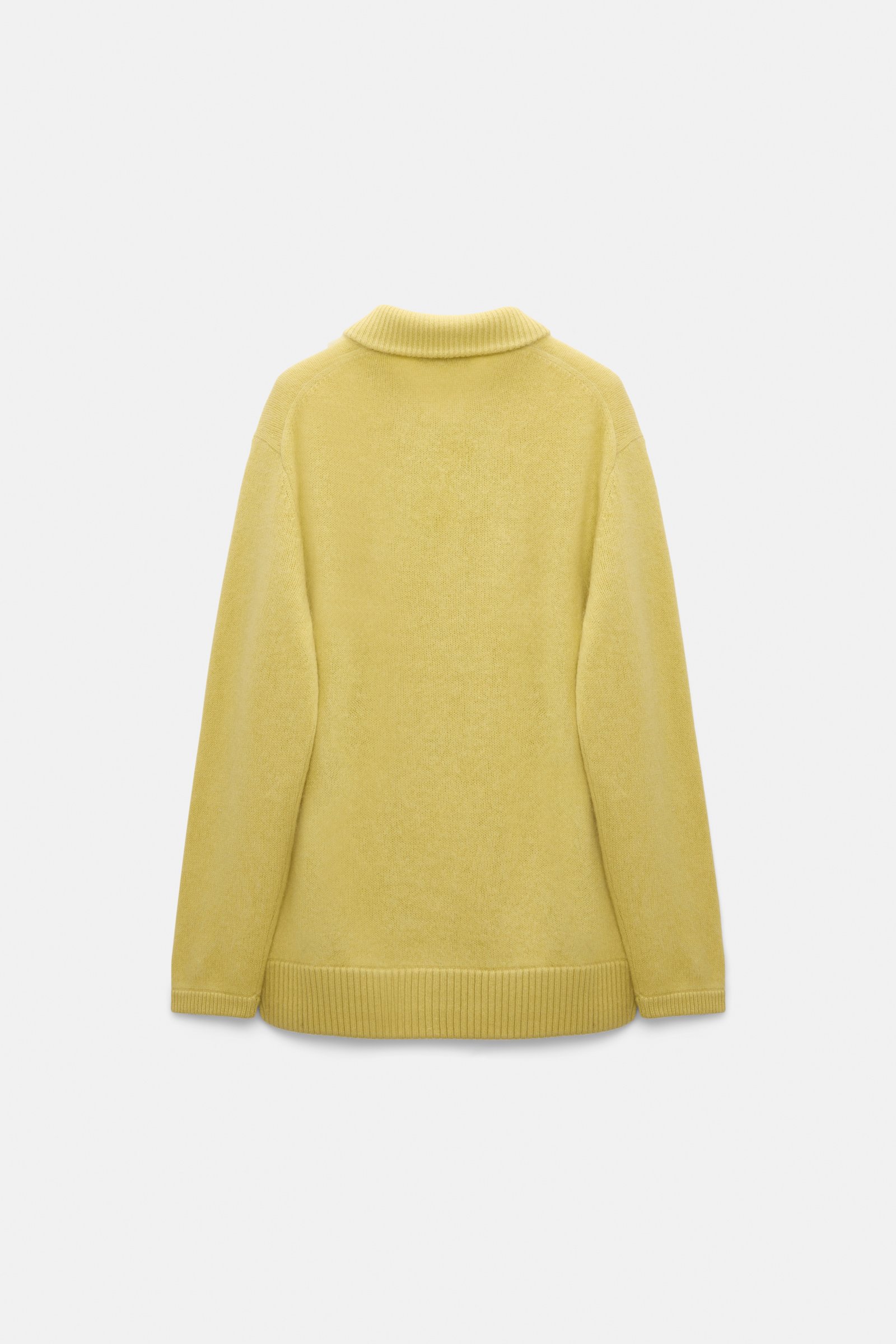 Dorothee Schumacher Merino-cashmere knit bomber jacket goldfinch