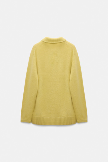 Dorothee Schumacher Bomberjacke aus Merino und Kaschmir goldfinch