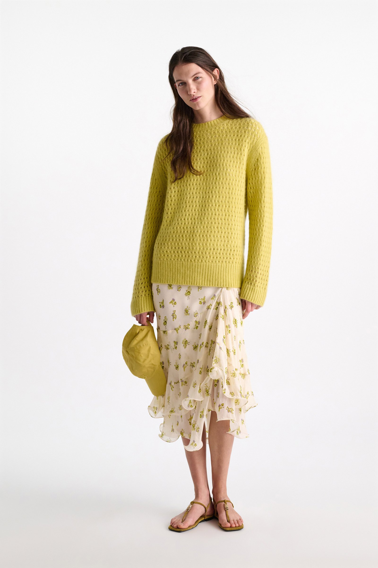 Dorothee Schumacher Pullover aus Merino und Kaschmir goldfinch