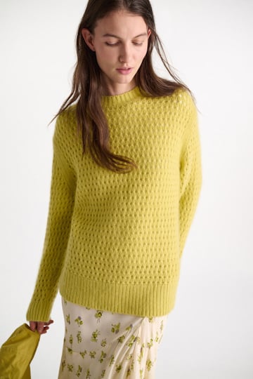 Dorothee Schumacher Pullover aus Merino und Kaschmir goldfinch