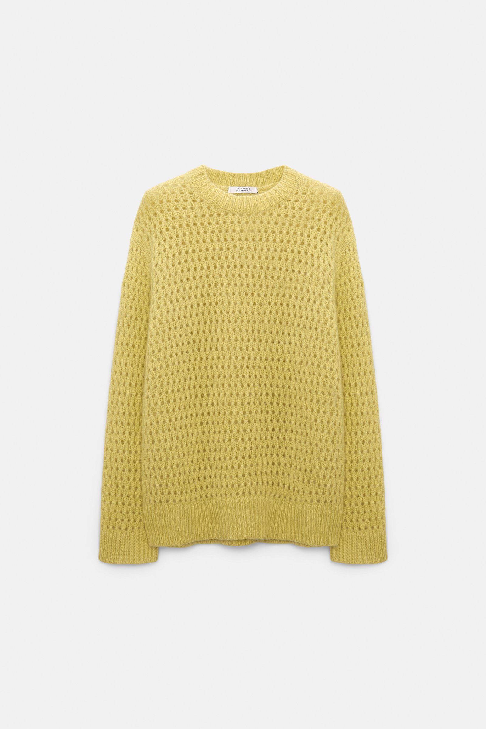 Dorothee Schumacher Pullover aus Merino und Kaschmir goldfinch