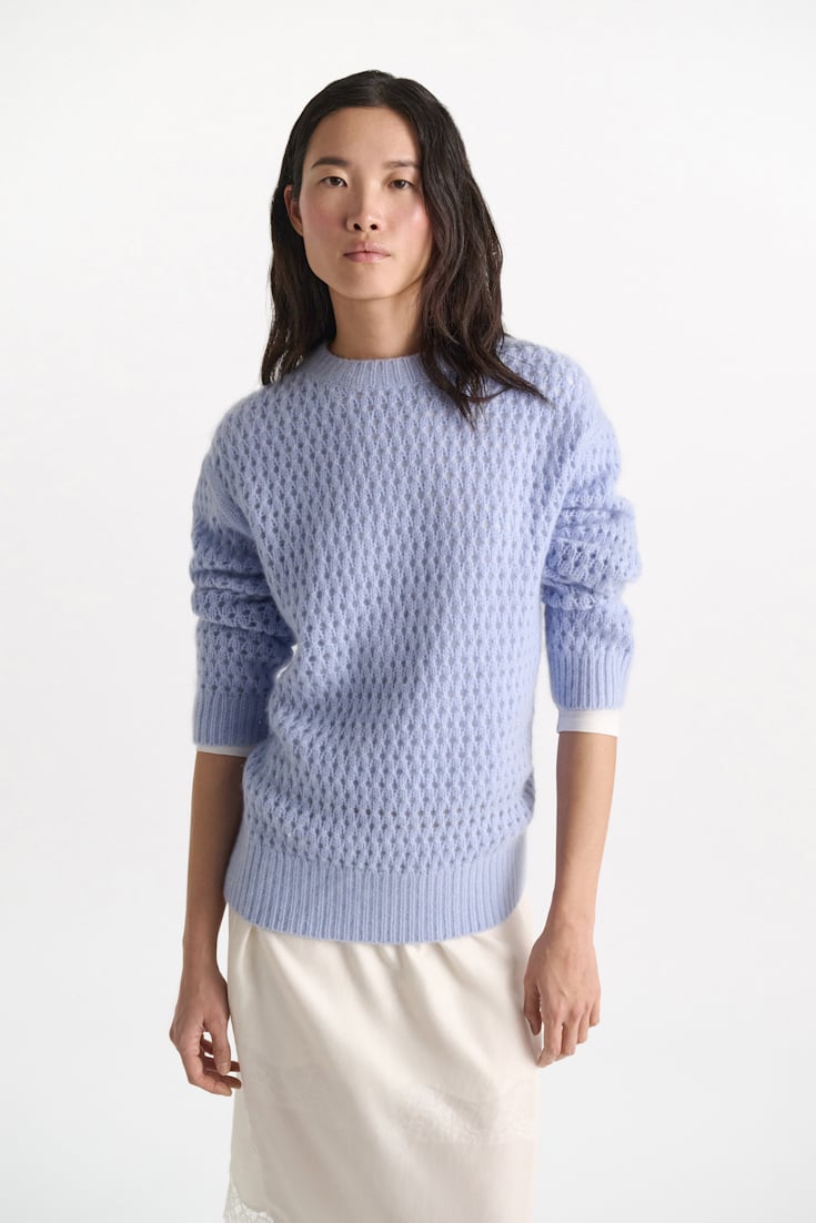 Dorothee Schumacher Pullover aus Merino und Kaschmir arctic