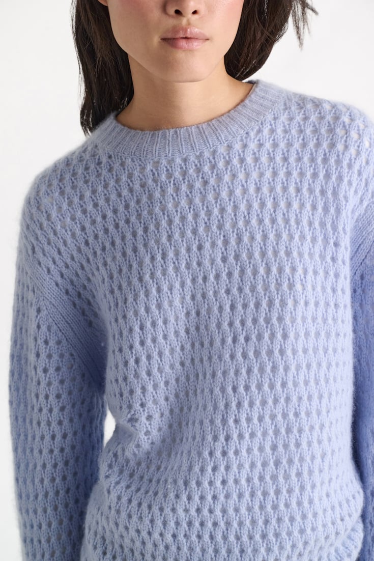 Dorothee Schumacher Pullover aus Merino und Kaschmir arctic