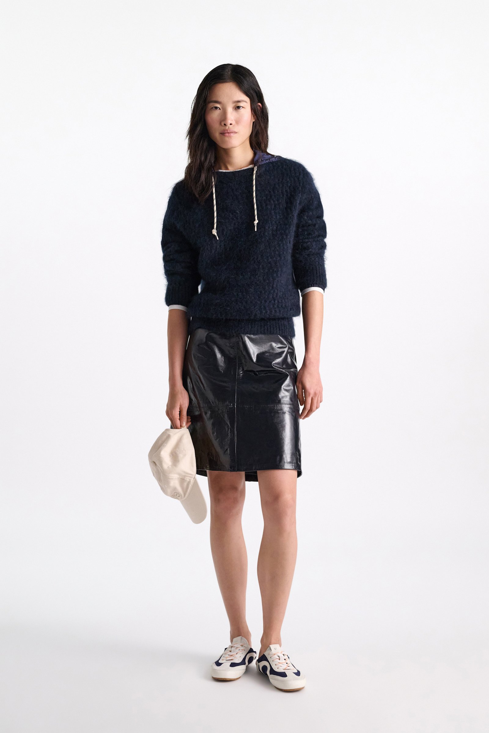 Dorothee Schumacher Pullover aus Merino und Kaschmir dark navy