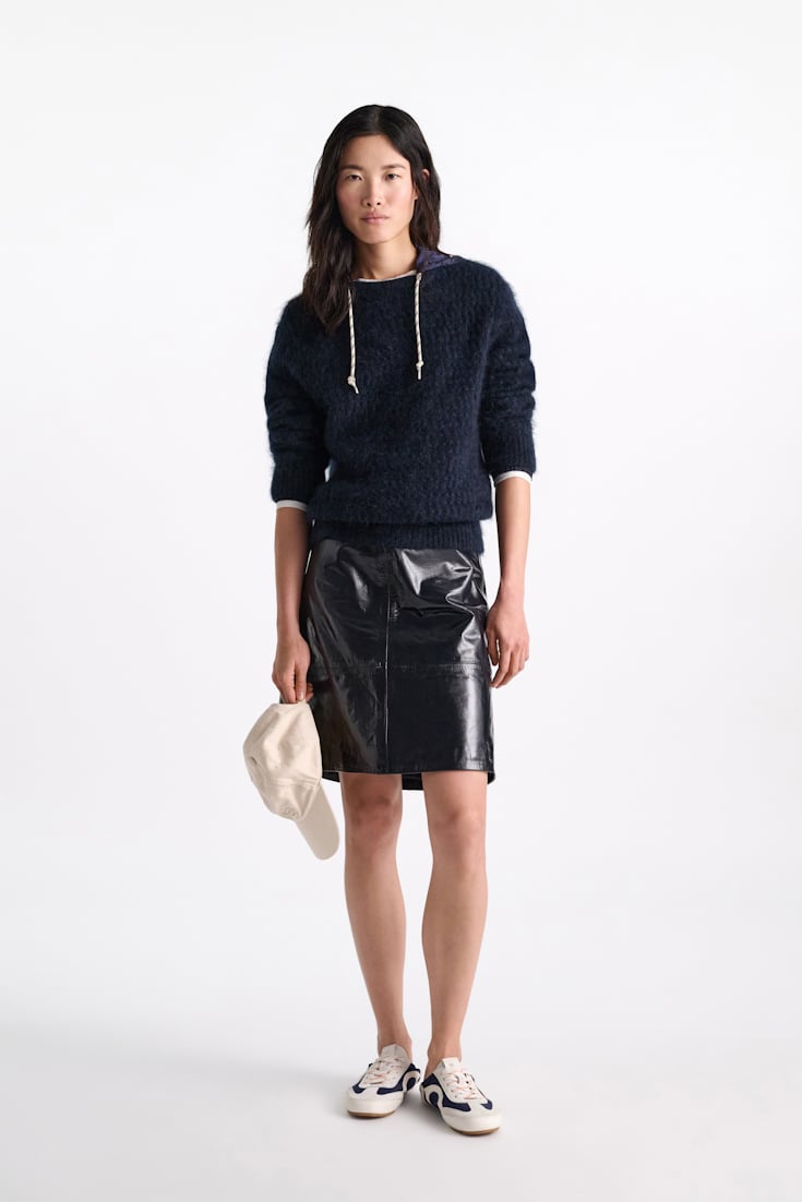 Dorothee Schumacher Pullover aus Merino und Kaschmir dark navy