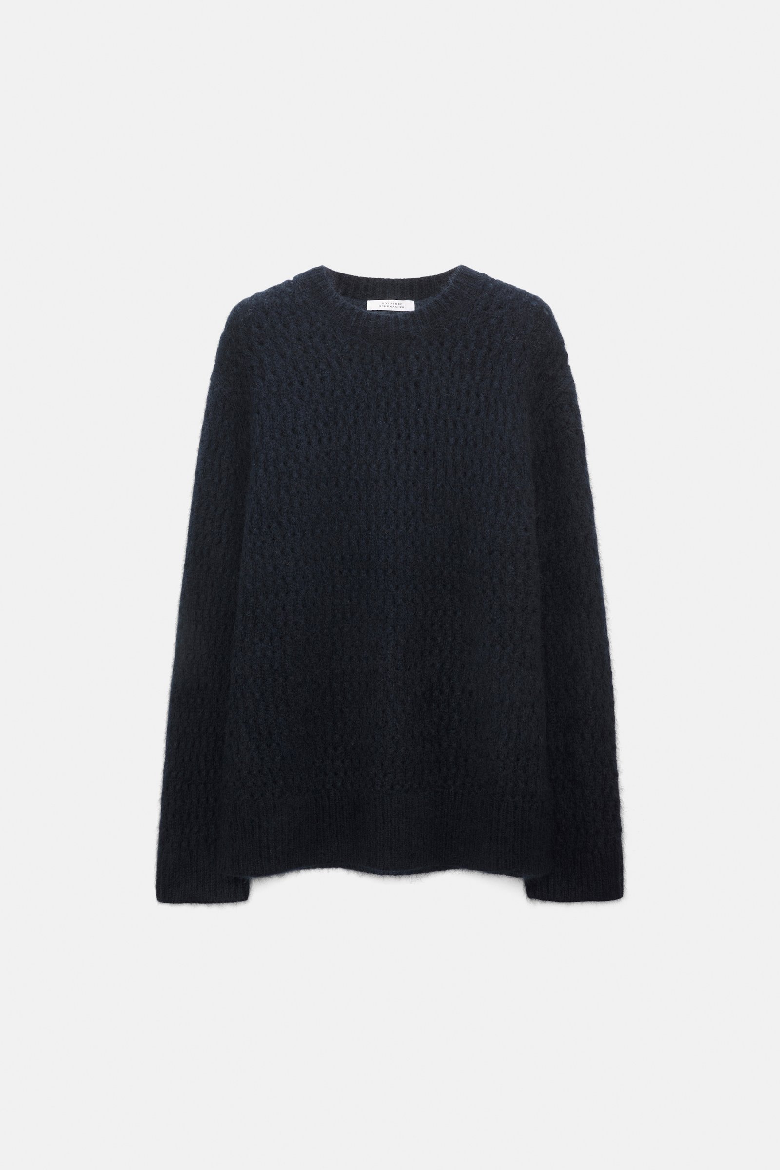 Dorothee Schumacher Pullover aus Merino und Kaschmir dark navy