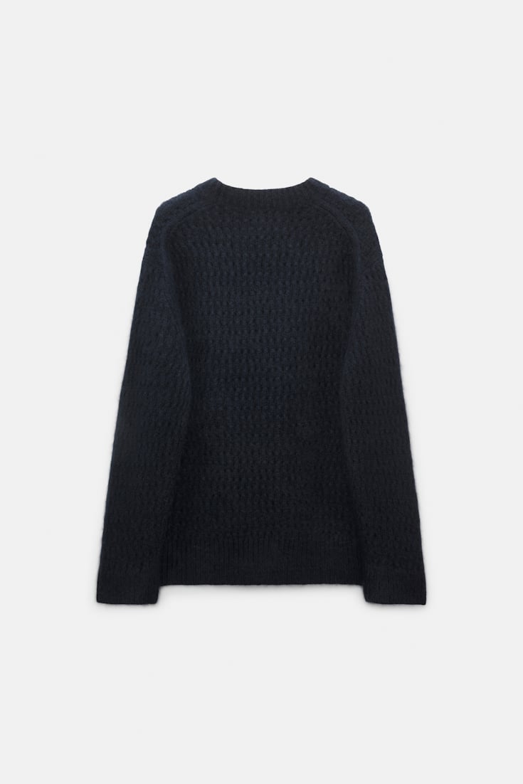 Dorothee Schumacher Pullover aus Merino und Kaschmir dark navy