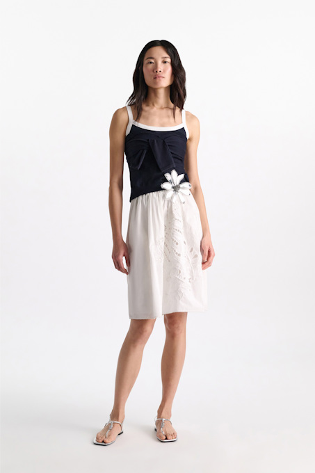 Pullover-tube top hybrid