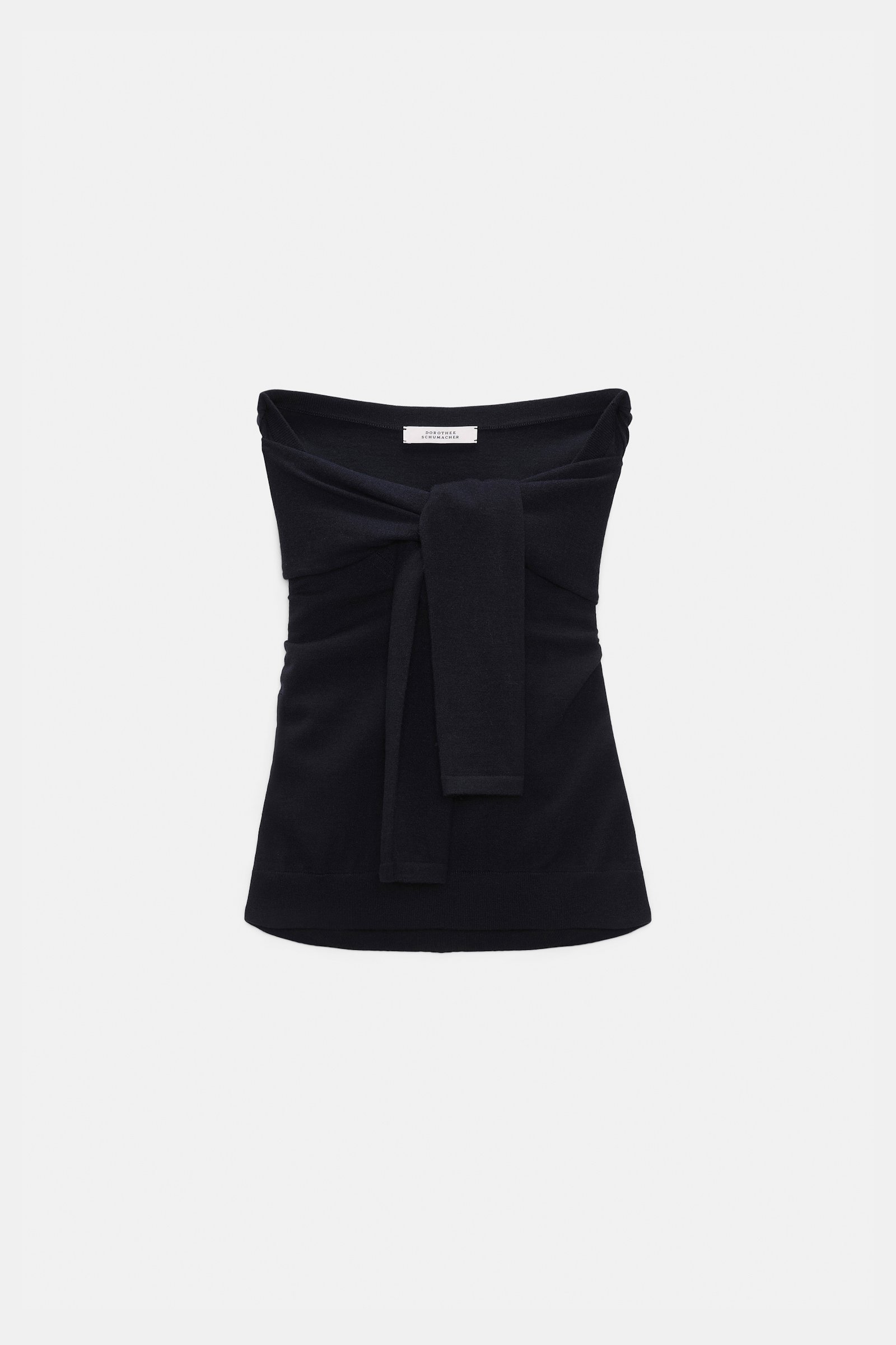 Dorothee Schumacher Pullover-tube top hybrid midnight