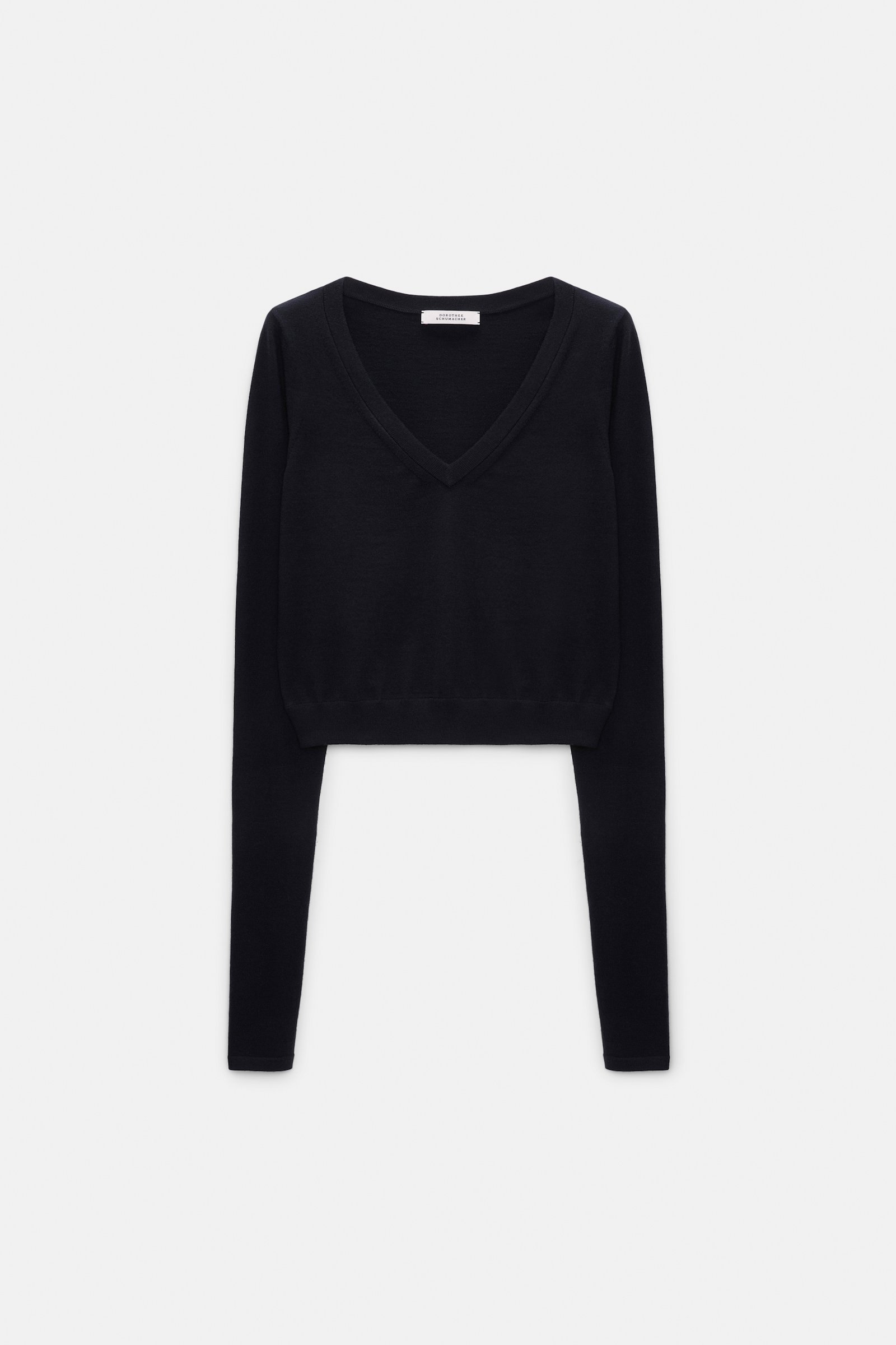 Dorothee Schumacher Pullover-tube top hybrid midnight