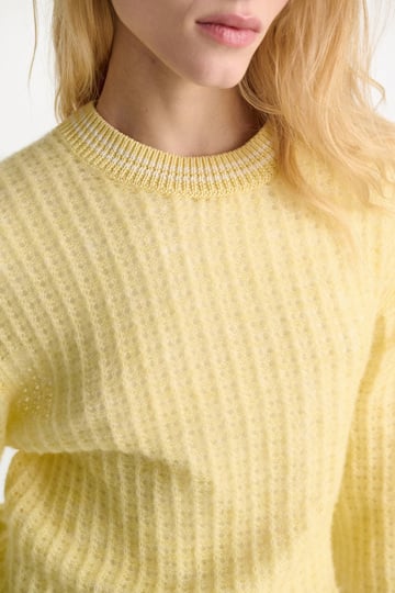 Dorothee Schumacher Pointelle-Pullover citrus