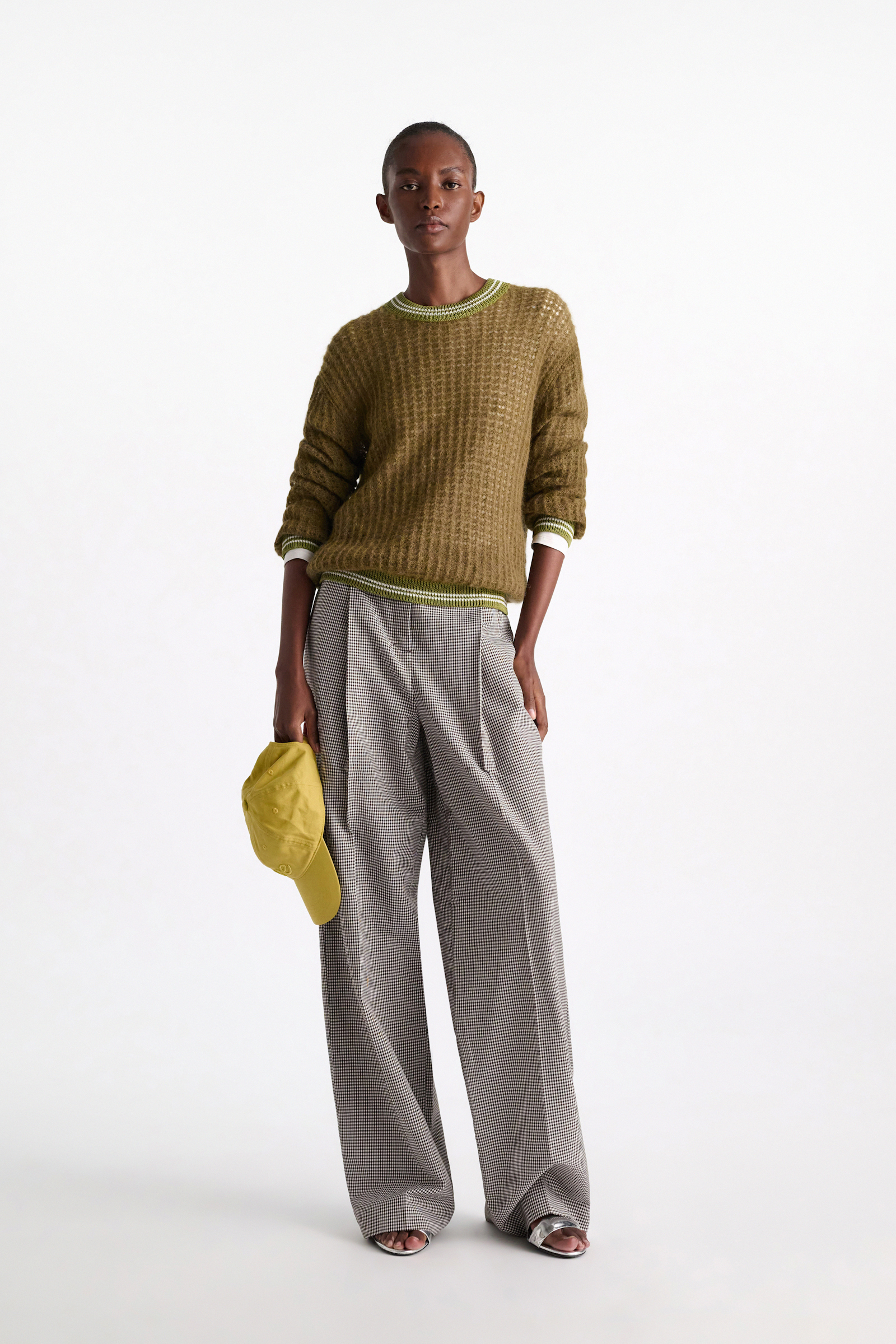 Dorothee Schumacher Open pointelle pullover seaweed