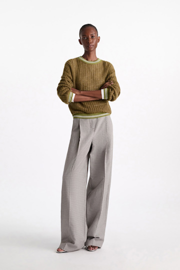 Dorothee Schumacher Pointelle-Pullover seaweed