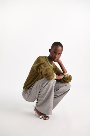 Dorothee Schumacher Pointelle-Pullover seaweed