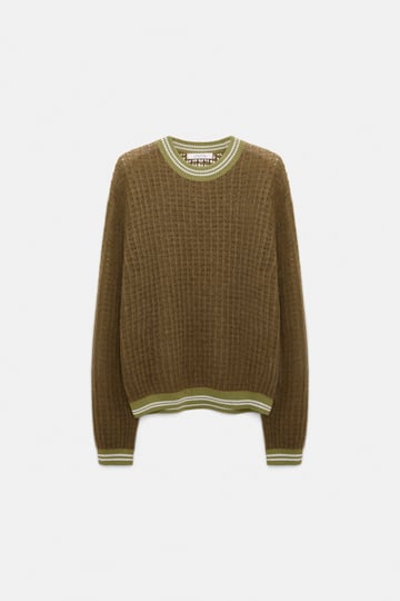 Dorothee Schumacher Open pointelle pullover seaweed