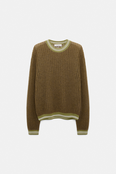 Dorothee Schumacher Pointelle-Pullover seaweed