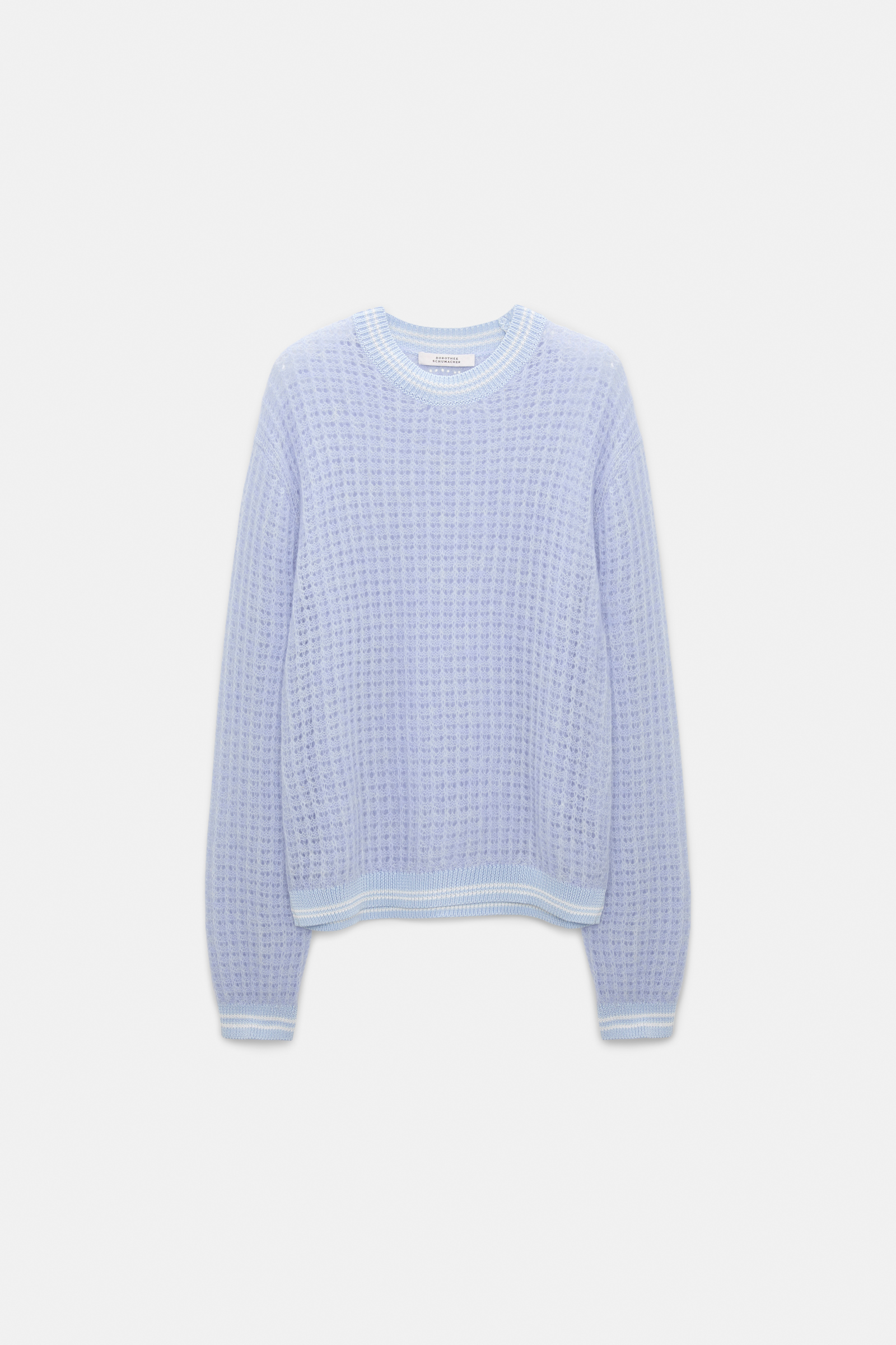 Dorothee Schumacher Open pointelle pullover violet
