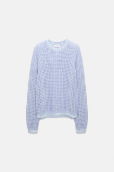 Dorothee Schumacher Pointelle-Pullover violet