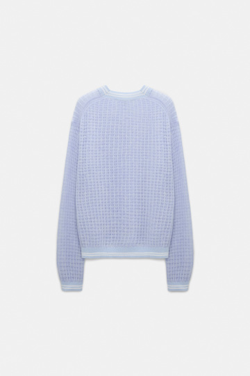 Dorothee Schumacher Open pointelle pullover violet