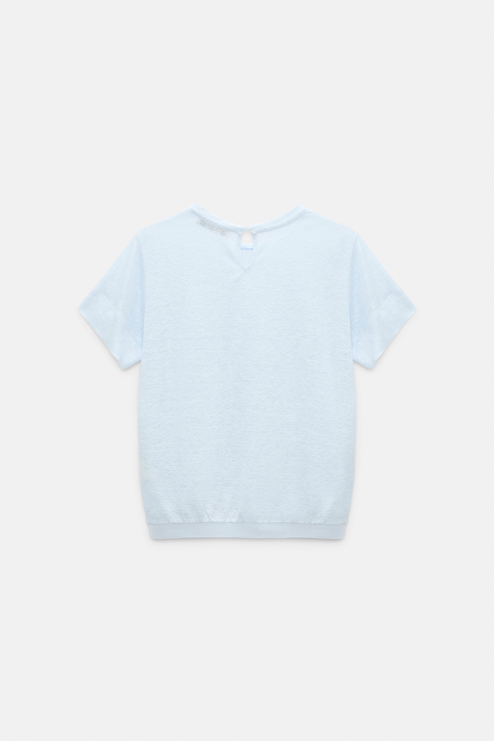 Dorothee Schumacher Shirt mit Strickbündchen sky blue
