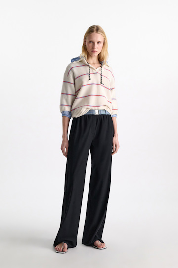 Dorothee Schumacher Trackpants aus technischem Jersey pure black