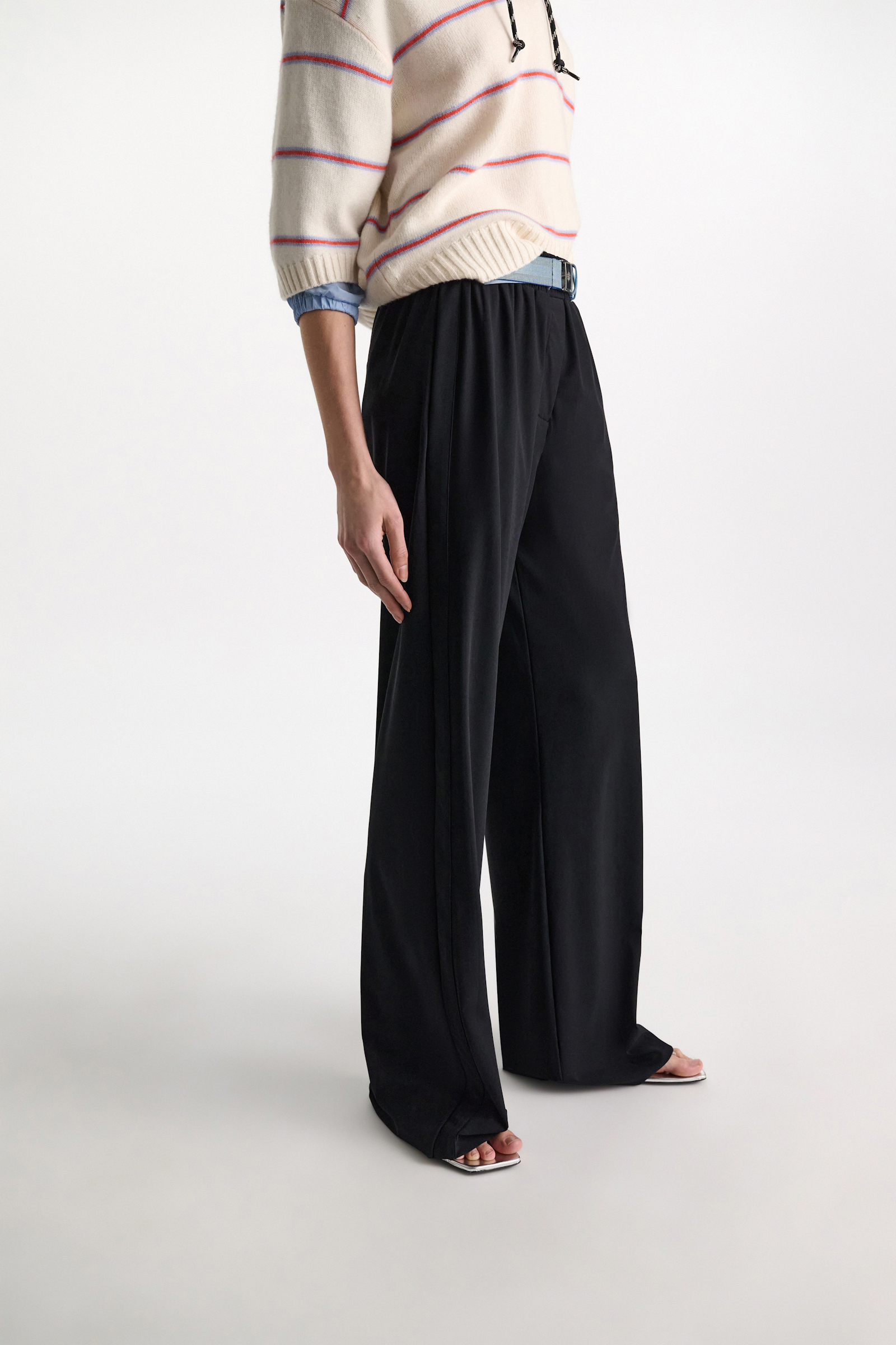 Dorothee Schumacher Track pants in technical jersey pure black