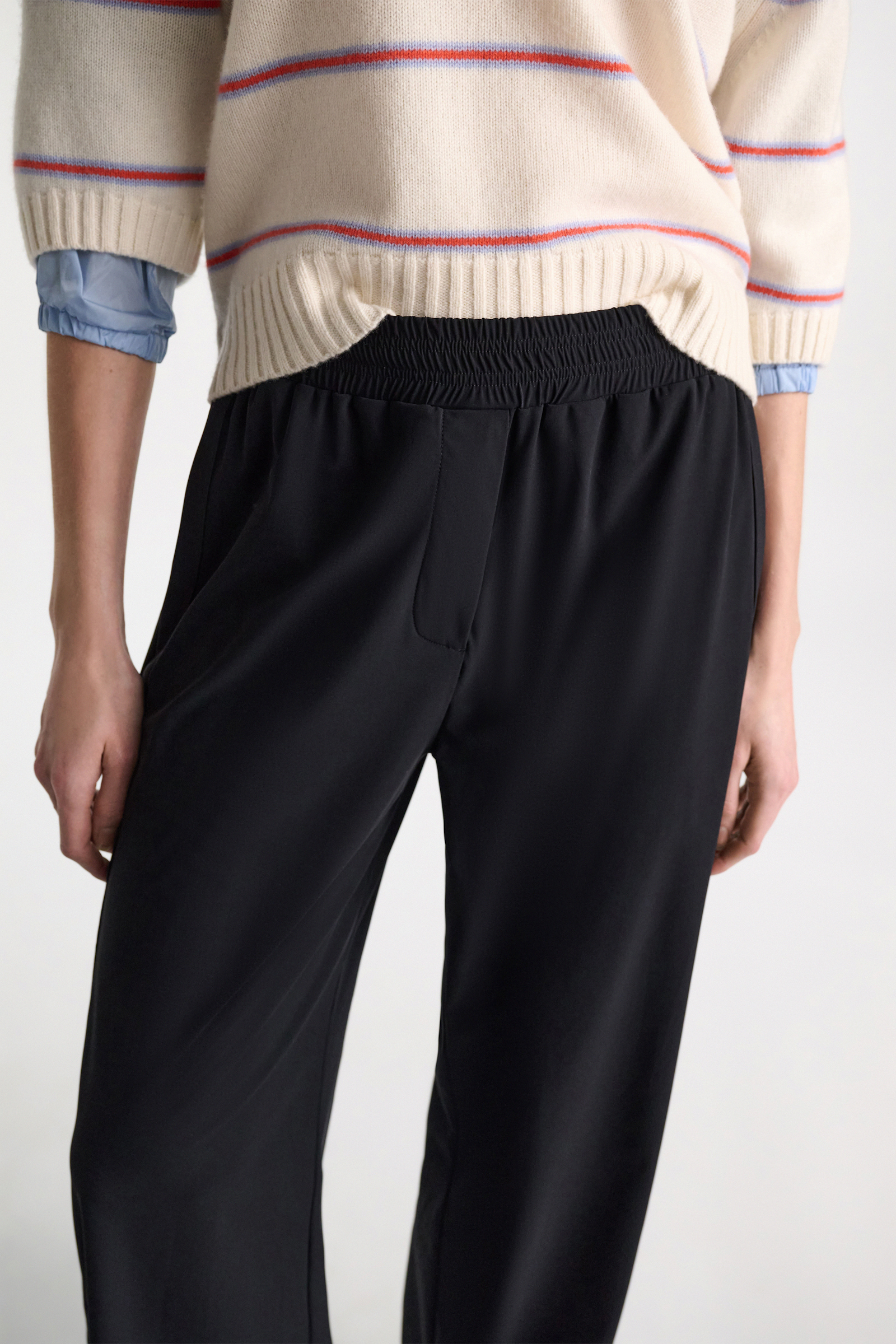 Dorothee Schumacher Track pants in technical jersey pure black