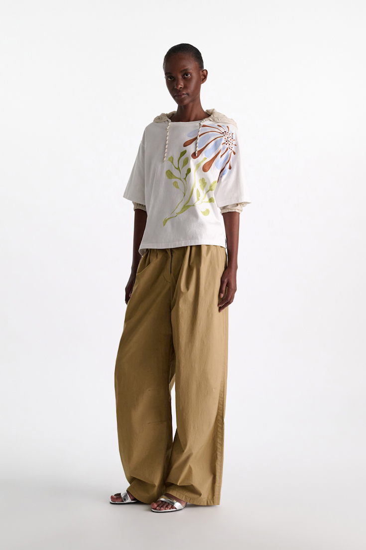 Dorothee Schumacher T-shirt with signature print white sky