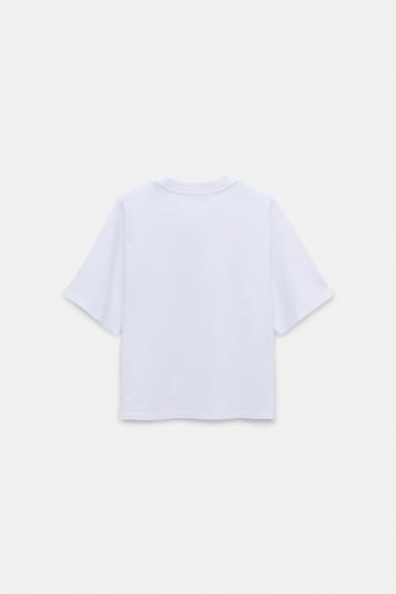 Dorothee Schumacher T-shirt with signature print white sky