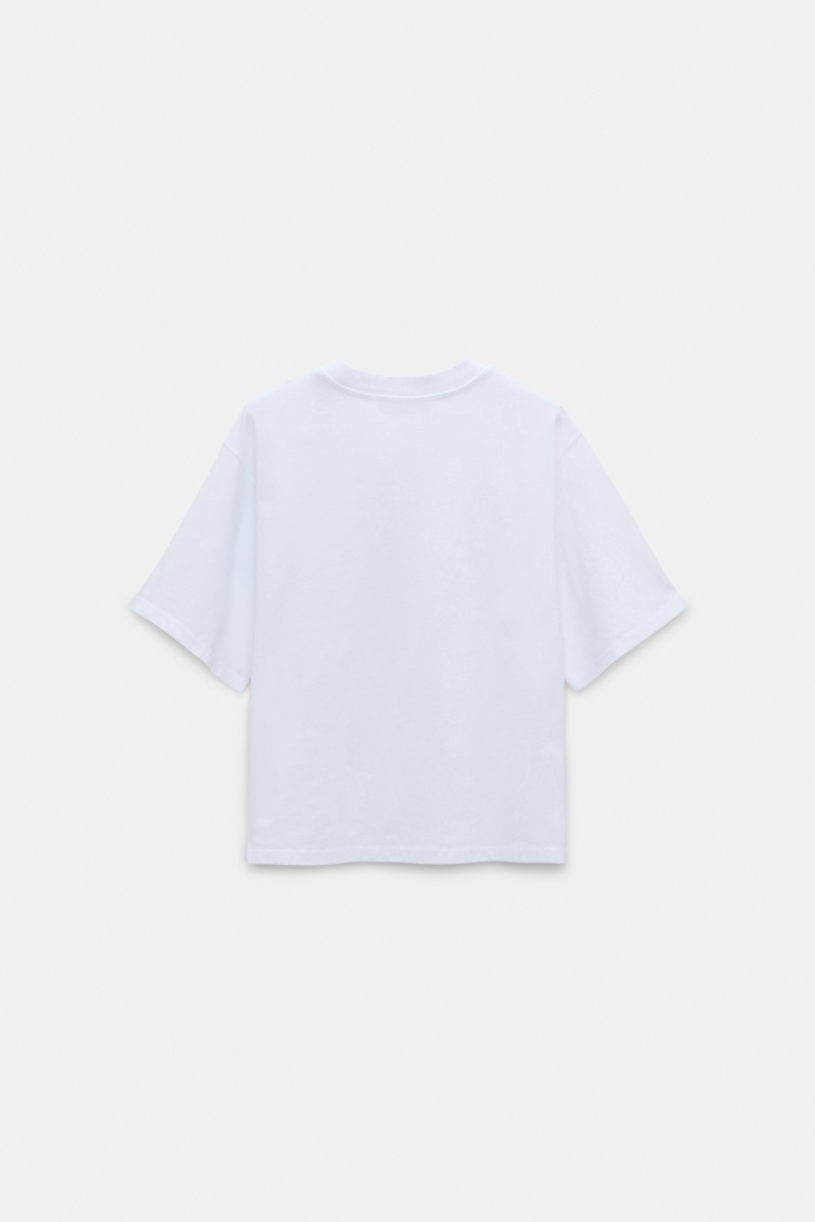Dorothee Schumacher T-shirt with signature print white sky