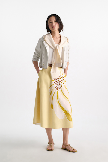 Dorothee Schumacher Trägertop mit kontrastierendem Einfass camellia white