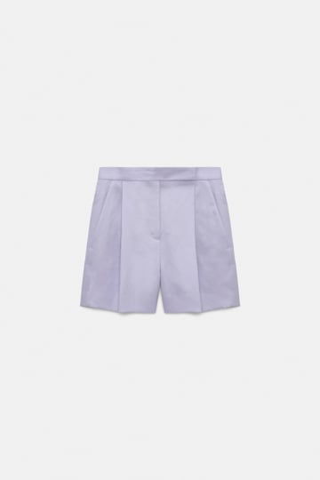Dorothee Schumacher Technical linen shorts violet