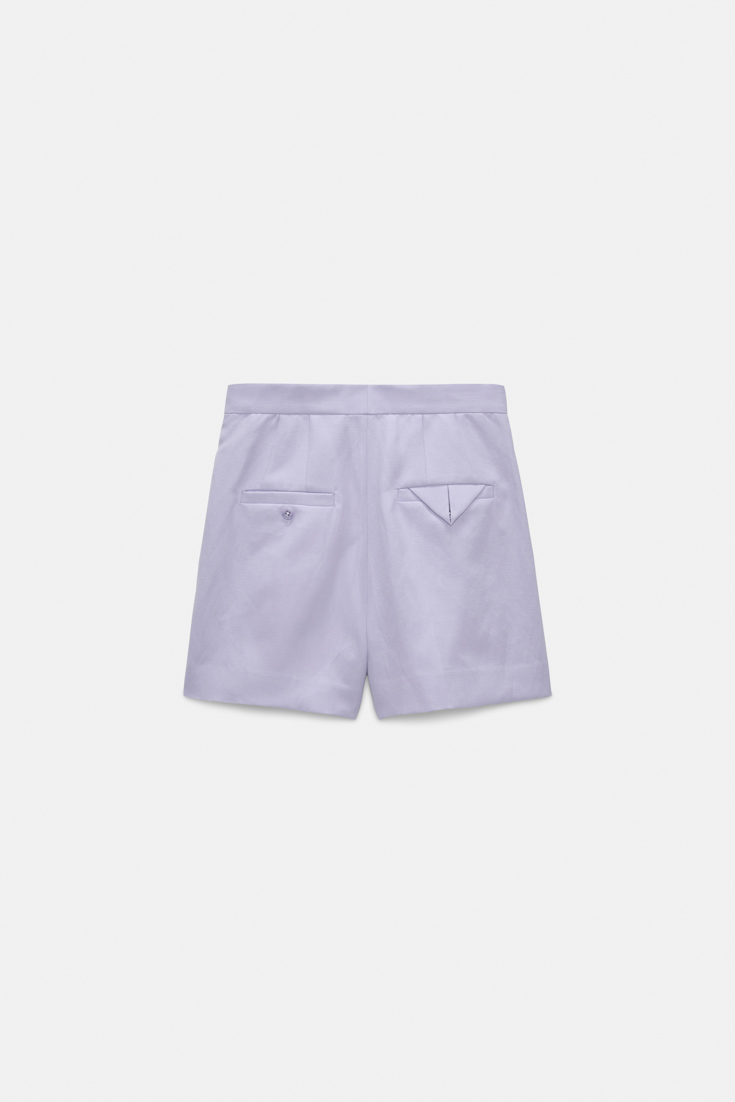Dorothee Schumacher Technical linen shorts violet