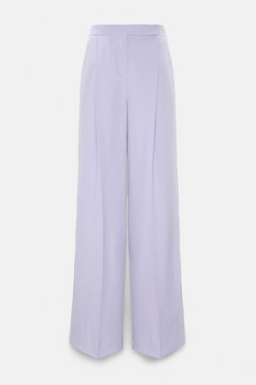 Dorothee Schumacher Technical linen pants violet