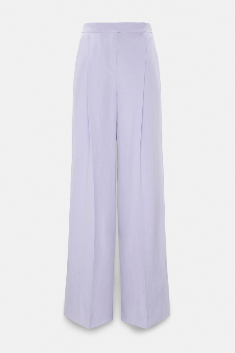 Dorothee Schumacher Women's Violet Technical Linen Pants Xxl