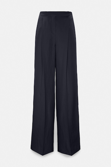 Dorothee Schumacher Technical linen pants dark navy