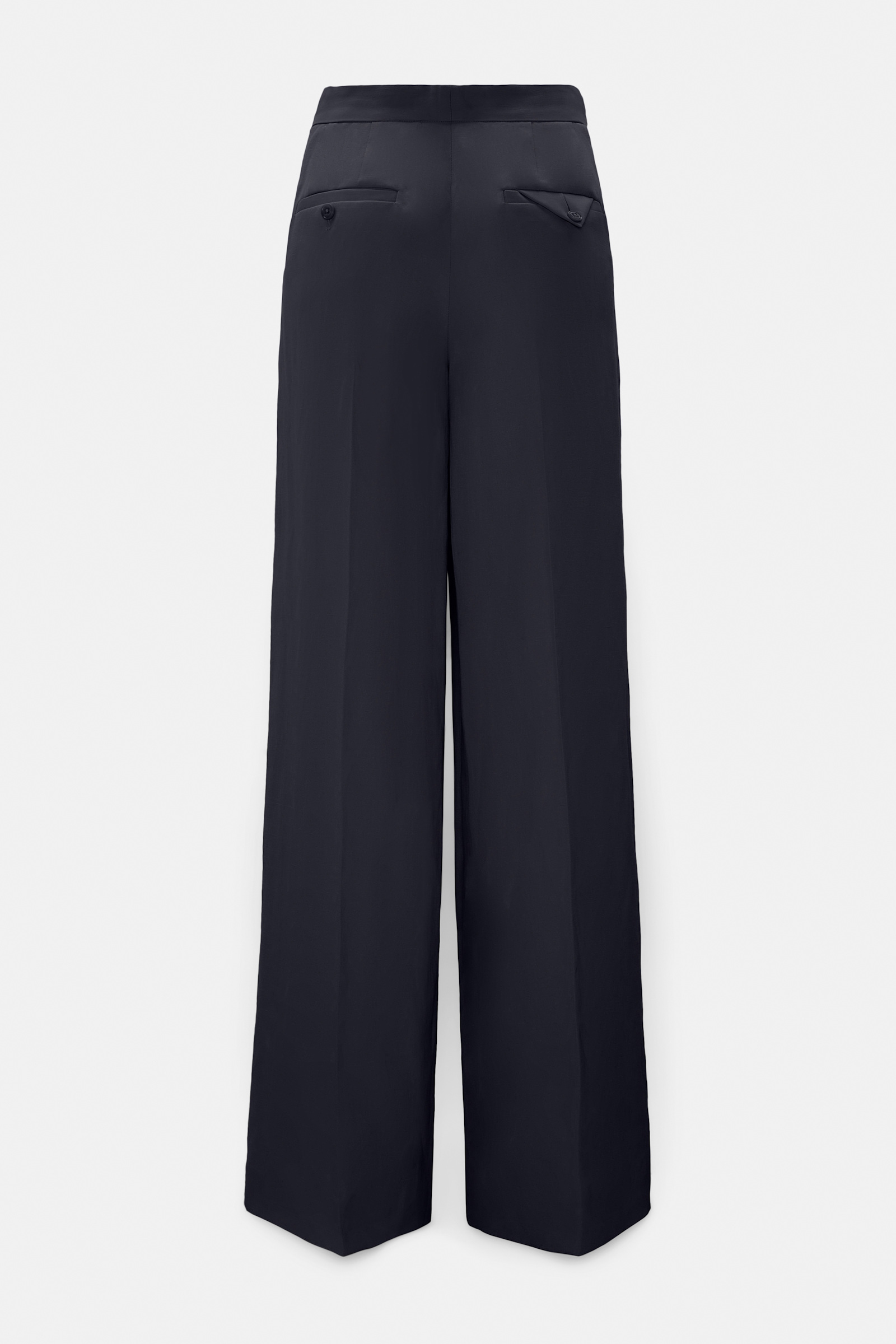 Dorothee Schumacher Technical linen pants dark navy