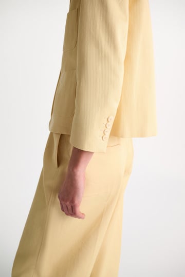 Dorothee Schumacher Cropped cotton blazer bisquit