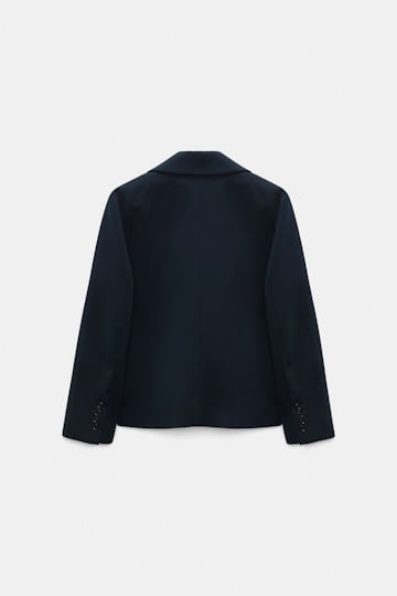 Dorothee Schumacher Cropped cotton blazer dark navy