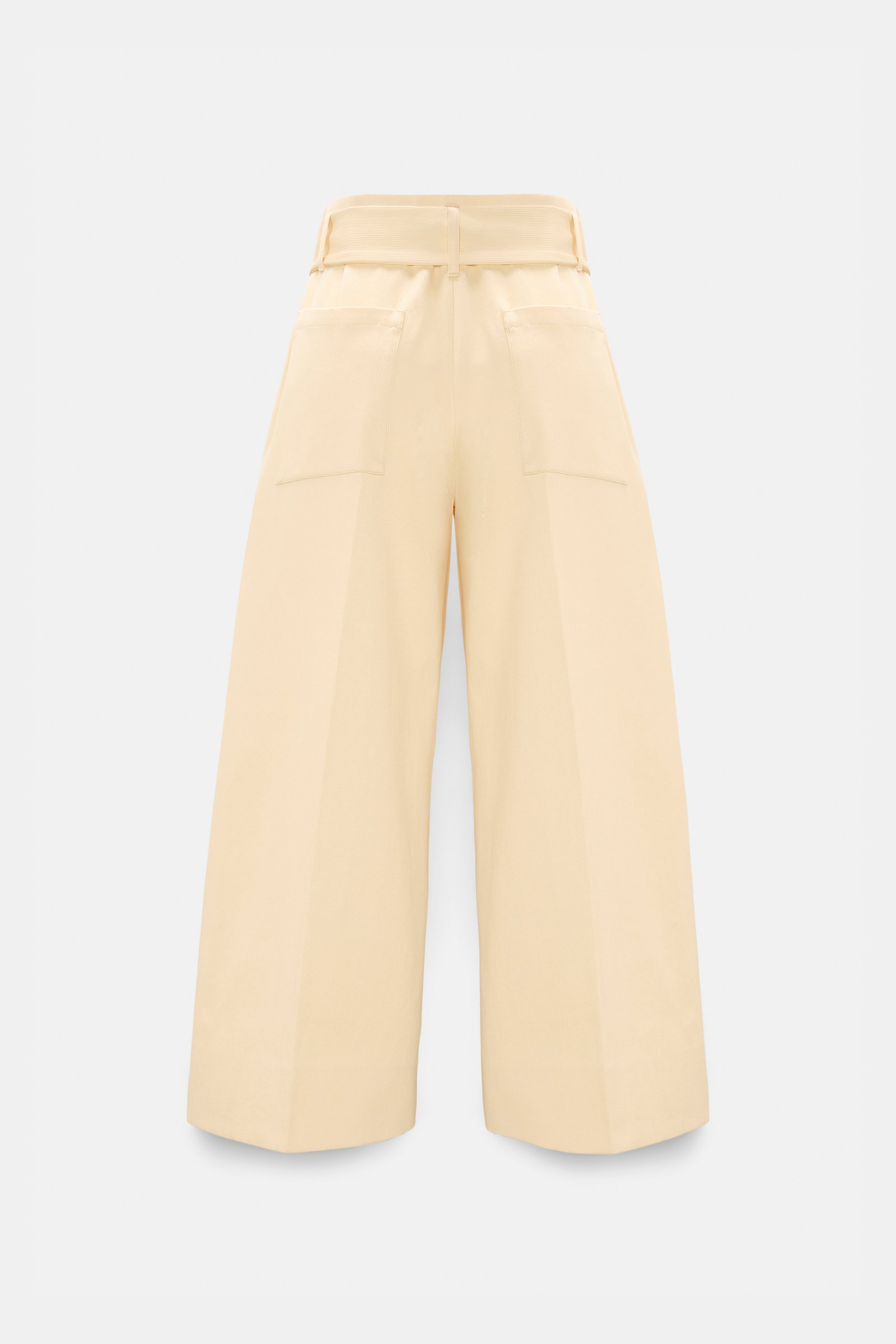 Dorothee Schumacher High-waisted cotton culottes bisquit