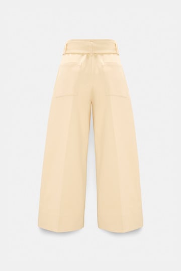Dorothee Schumacher Hochtaillierte Culotte Pants aus Baumwolle bisquit