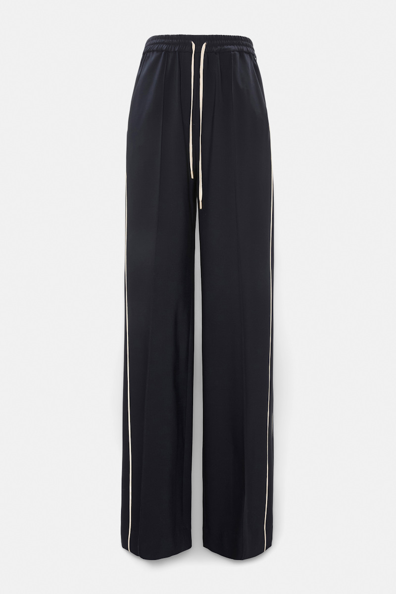 Dorothee Schumacher Women's Blue Wool Jogging Pants Extra Small
