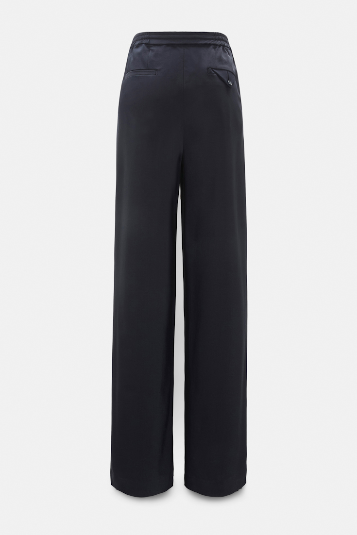 Dorothee Schumacher Wool Joggers dark navy