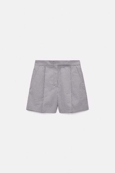 Dorothee Schumacher Technical linen shorts white & walnut