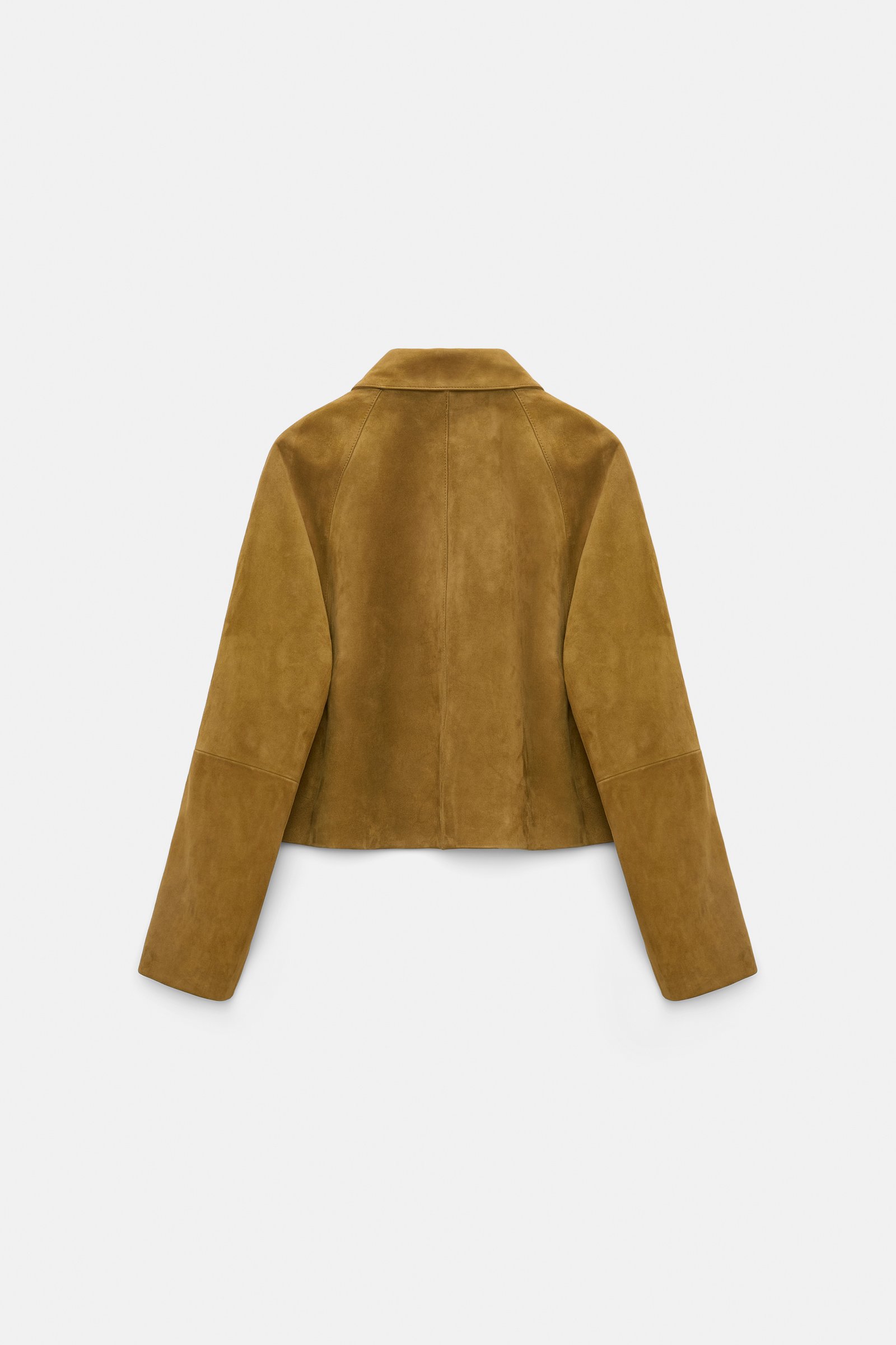 Dorothee Schumacher Suede jacket greenish brown